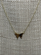 Simple butterfly necklace