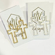Cross Dangle Earrings