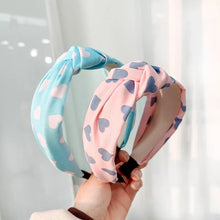Heart Headband Wide Knot