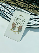 Druzy Studs with a Gold Rum- Elegant