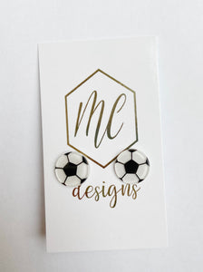 Sports Ball Acrylic Studs