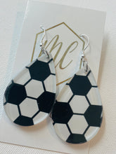 Acrylic Sports Earrings