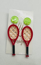 Tennis Racket Earrings