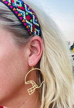 Football Helmet Earrings