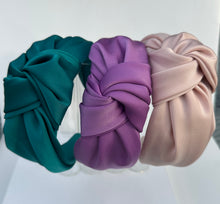 Satin Classy Knot Headbands