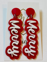Merry Christmas Earrings