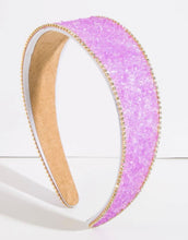 Crystalline Decor Flat Headband- all the Colors