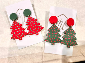 Christmas Tree Earrings