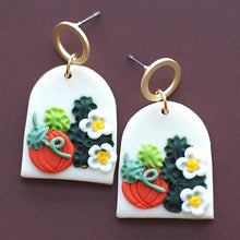 Assorted Pumpkin Thanksgiving Clay Earrings Fall