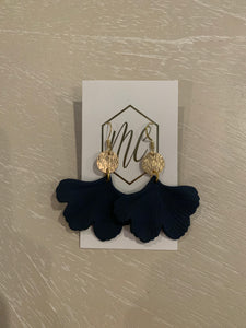 Ginkgo Petal Drop Earrings