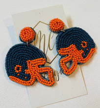 Seed Bead Football Helmets