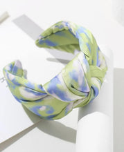Tie Dye Wide Knot Headband