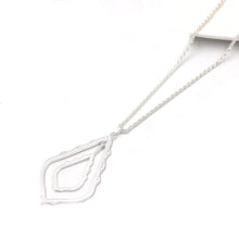 Double Teardrop Necklace