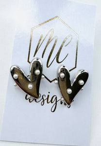 Heart Studs