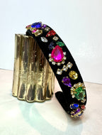 Multicolor Jeweled Headband