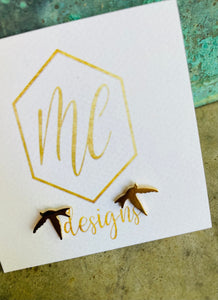 Flying Dove Studs