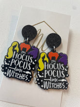 Hocus Pocus Witches Halloween Earrings