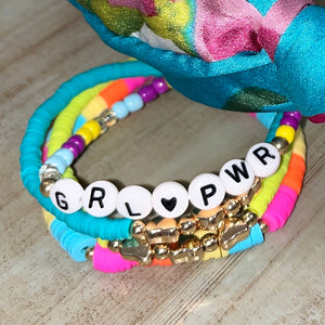 Fun Encouragement Beaded Bracelet Sets