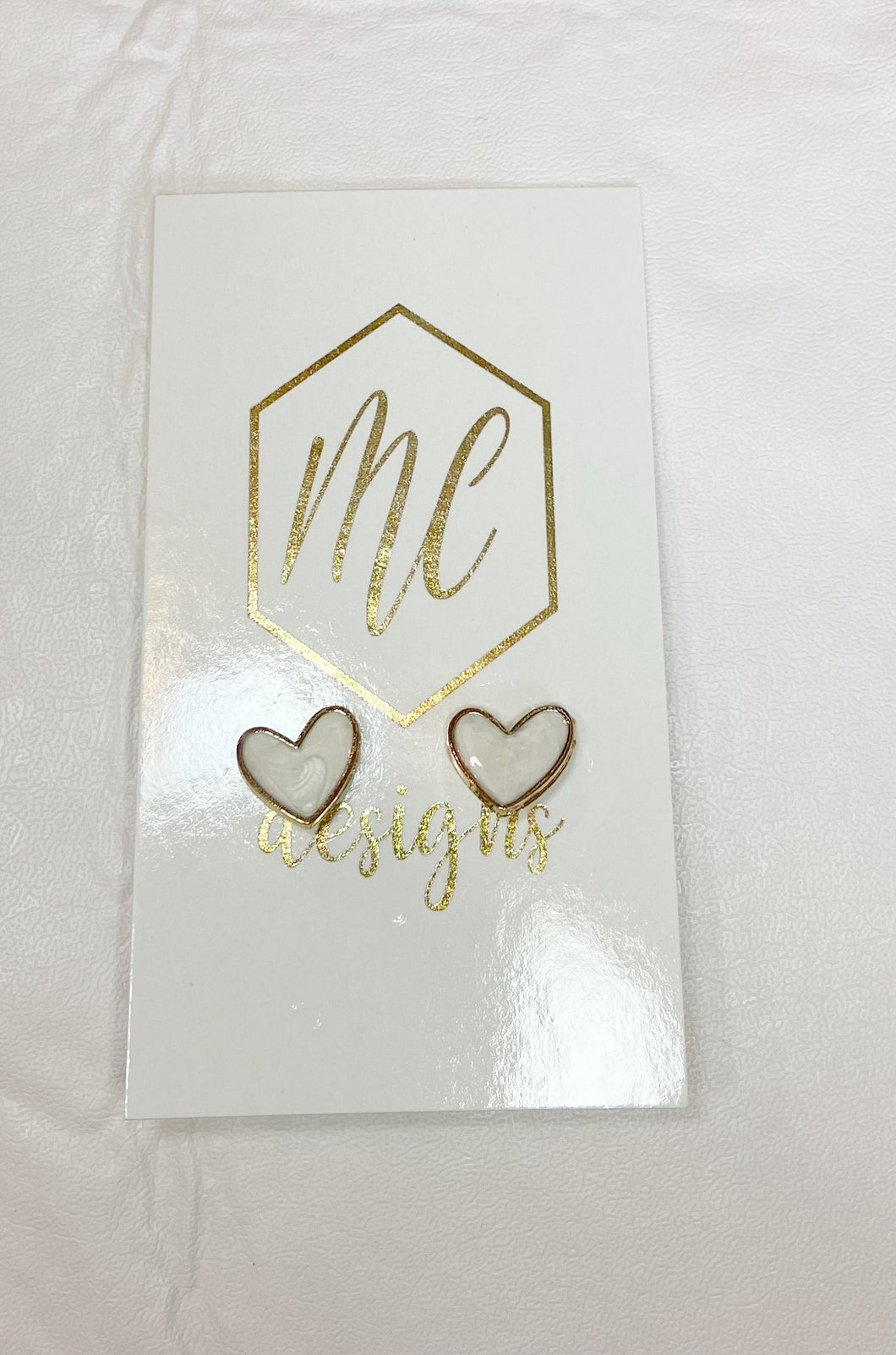 Various Heart Stud Earrings