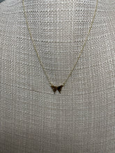 Simple butterfly necklace
