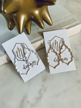 Open Floral Shaped Earrings
