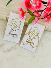 Open Floral Shaped Earrings