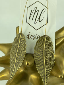 Leaf Dangle Earrings