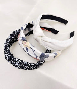 Headband Collection-Flower, Abstract and White