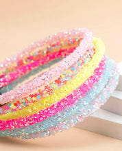 Kid's Glitter Sparkle Headbands Multicolor and Pastel