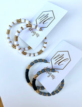 Classy Beaded Hoop