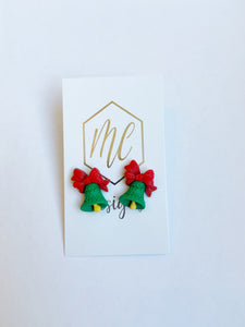 Christmas Clay Studs