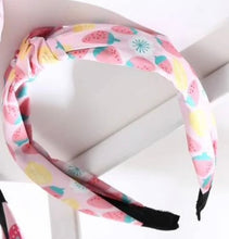 Strawberry Knot Headbands