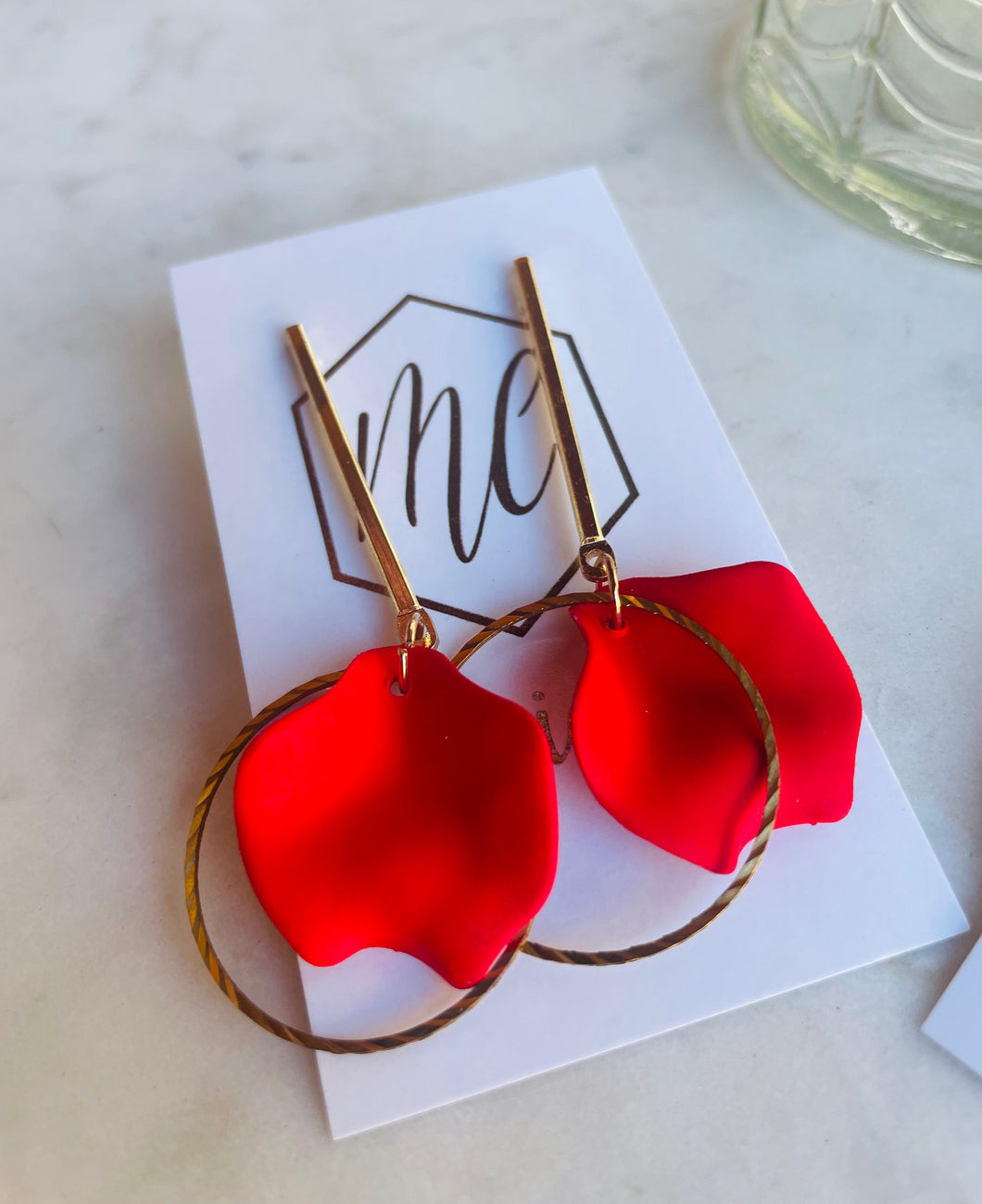 Assorted Red Earrings