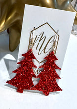 Glitter Christmas Tree Leather