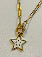 White Star Necklace