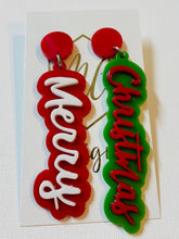 Merry Christmas Earrings