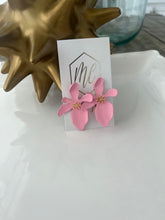 Large Flower Stud Earrings