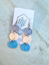 Triple Tiered Pumpkin Earring
