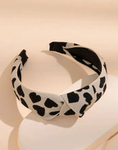 Black Heart Pattern Headband
