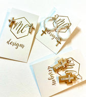 Cross Earrings