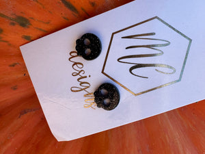 Halloween Studs -Boo, Witch Hat, Skull