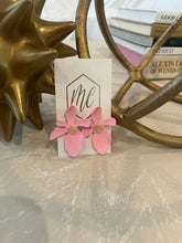 Large Flower Stud Earrings