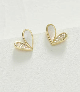 Various Heart Stud Earrings