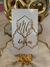 Open Floral Shaped Earrings