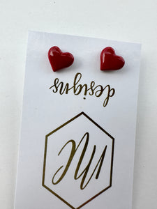 Heart Studs