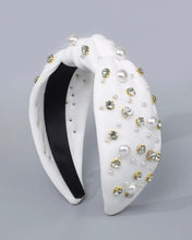 Jewel Pearl Knot Headbands