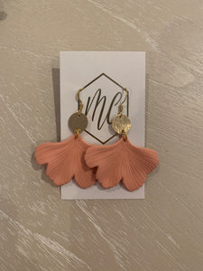 Ginkgo Petal Drop Earrings