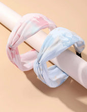 Watercolor Twist Headbands