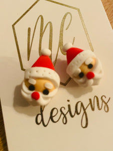 Christmas Clay Studs