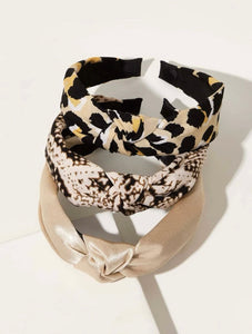 Animal Print and Neutral Headbands